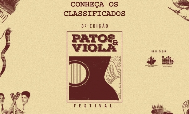 21 canes so selecionadas para a prxima etapa do Festival Patos & Viola