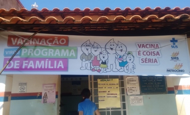 Campanha Contra Paralisia Infantil e Sarampo 2018 em So Joo da Serra Negra