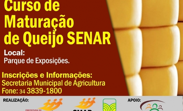 Secretaria de Agricultura promove curso de maturao de queijo