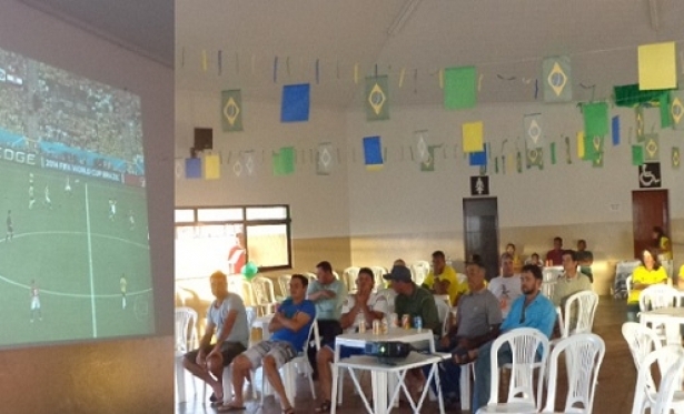 Abertura da Copa do Mundo 2014 na Serra Negra FM