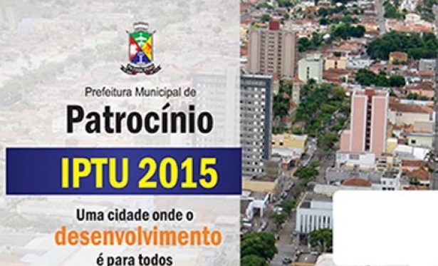 Ateno, contribuinte: 1 parcela do IPTU/2015 vence nesta quarta-feira (15)