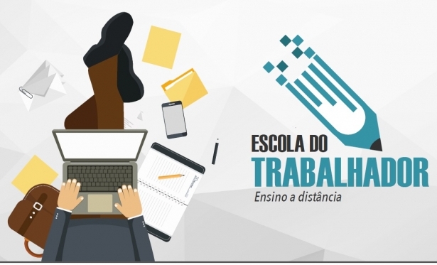SINE Patrocnio divulga cursos da Escola do Trabalhador e de assistente administrativo